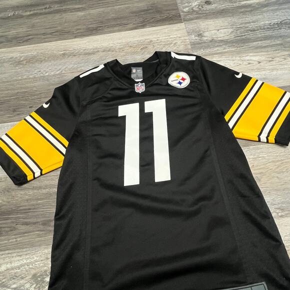 Nike NFL On Field Pittsburgh Steelers Chase Claypool #11 Black Mens S Jersey EUC - Picture 2 of 8